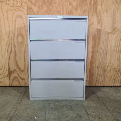 Lateral Storage Unit in Grey