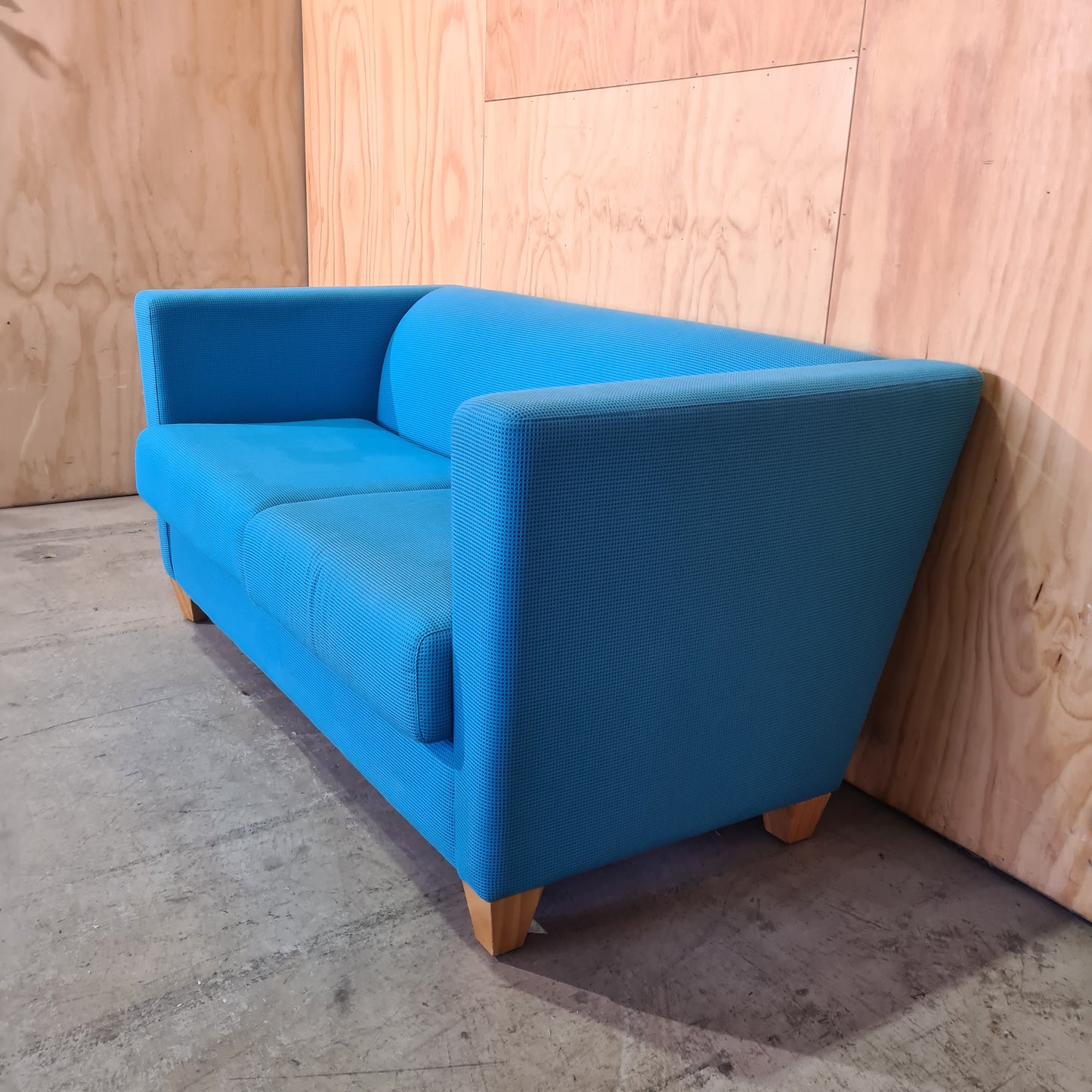 Blue Two Seater Lounge