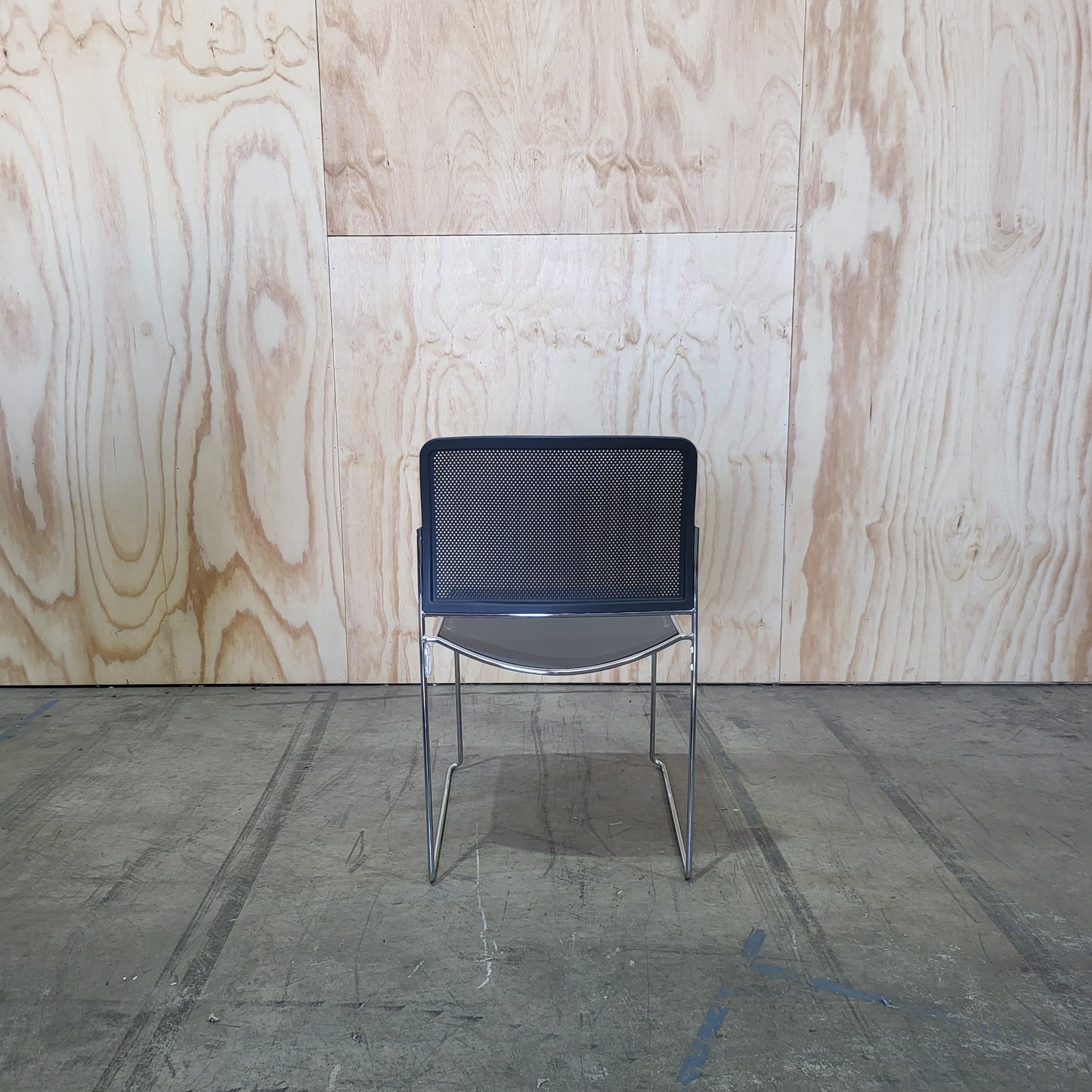 Starr 12 Stackable Chair by Boss Design in Black