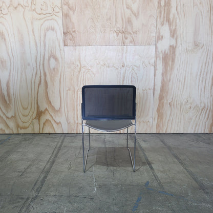 Starr 12 Stackable Chair by Boss Design in Black