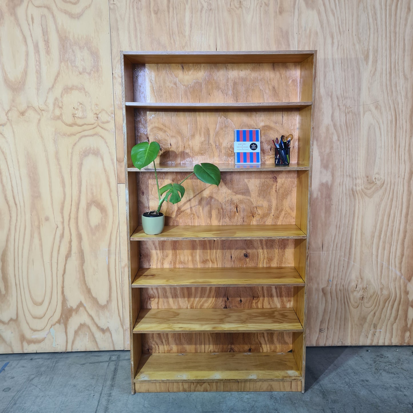 Vintage Timber Bookshelf