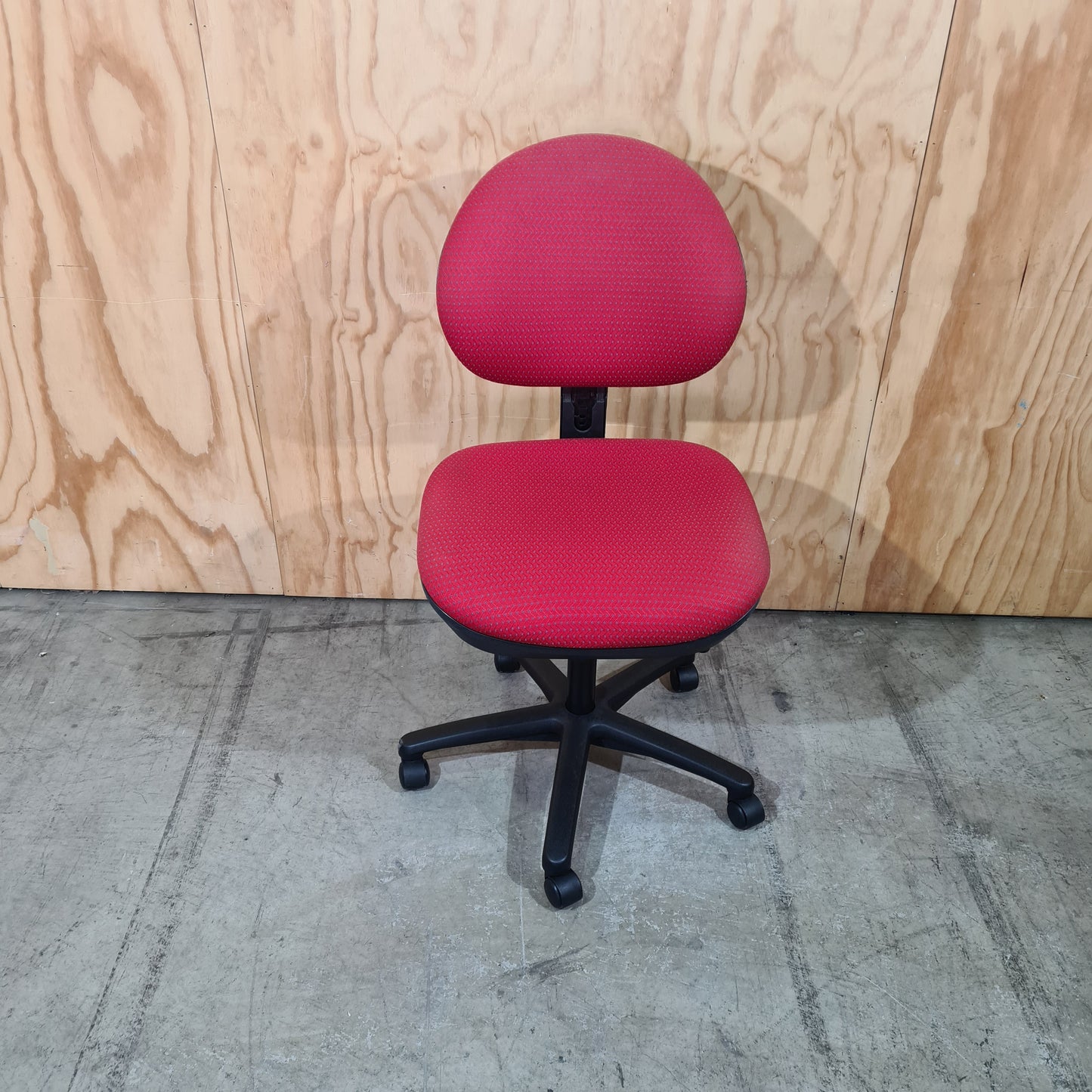 Red office chair