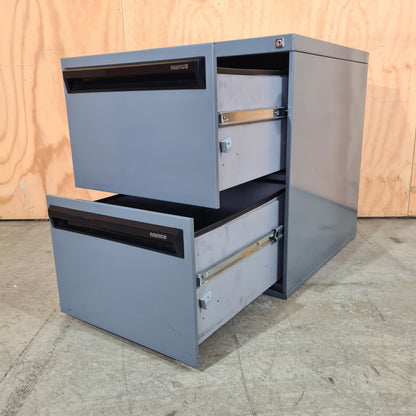 Grey Namco 2 Drawer Filing Cabinet