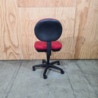 Red office chair