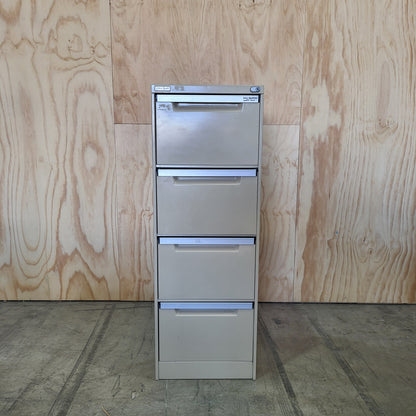 EliteBuilt Filing Cabinet 4 Drawer in Beige