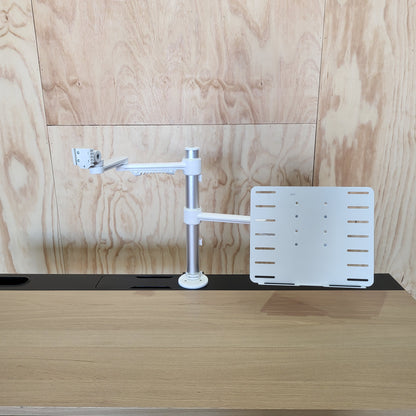 Thinking Works C.ME Single Monitor Arm and Laptop Tray