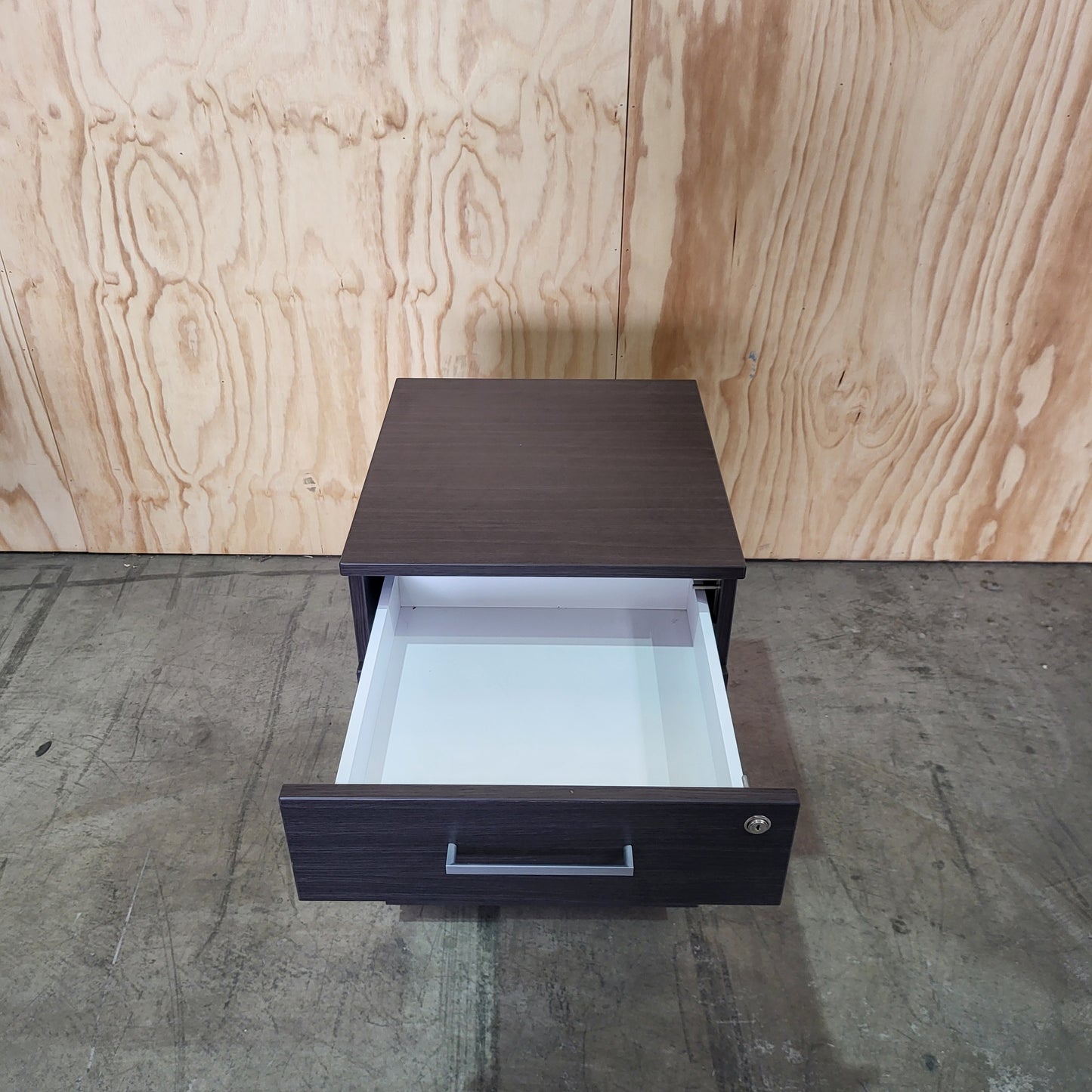 Black 3 Drawer Pedestal