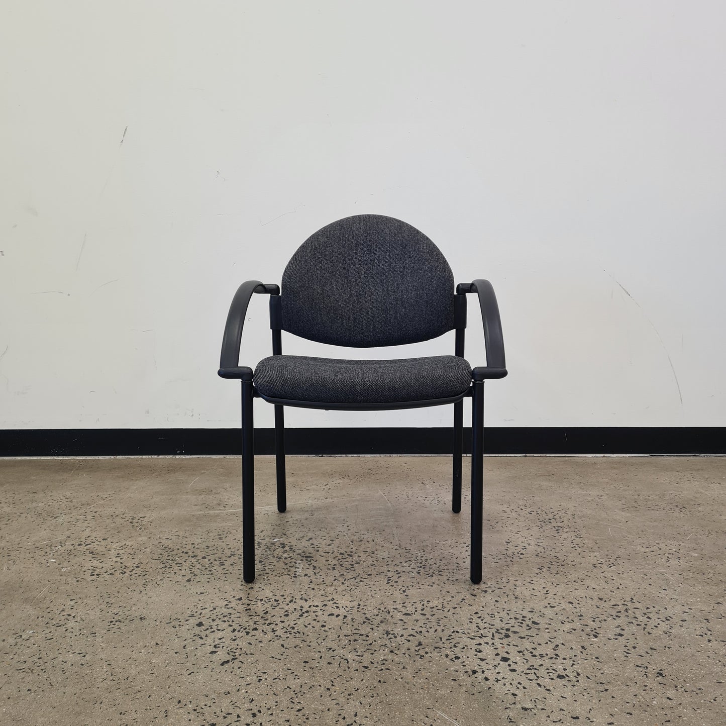 Visitor Chair with Fixed Backrest