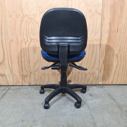 Style Blue Pattern Task Chair