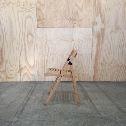 Ikea 'FRÖSVI' Folding Chair in Beech