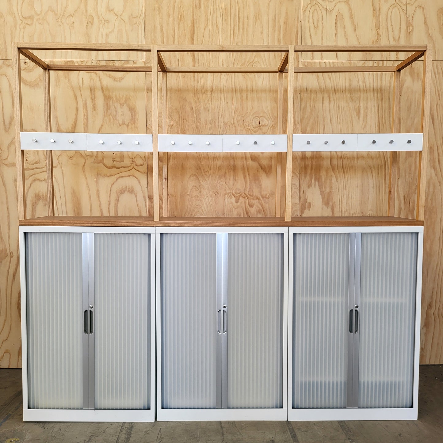 Timber Oak frame / shelving - large