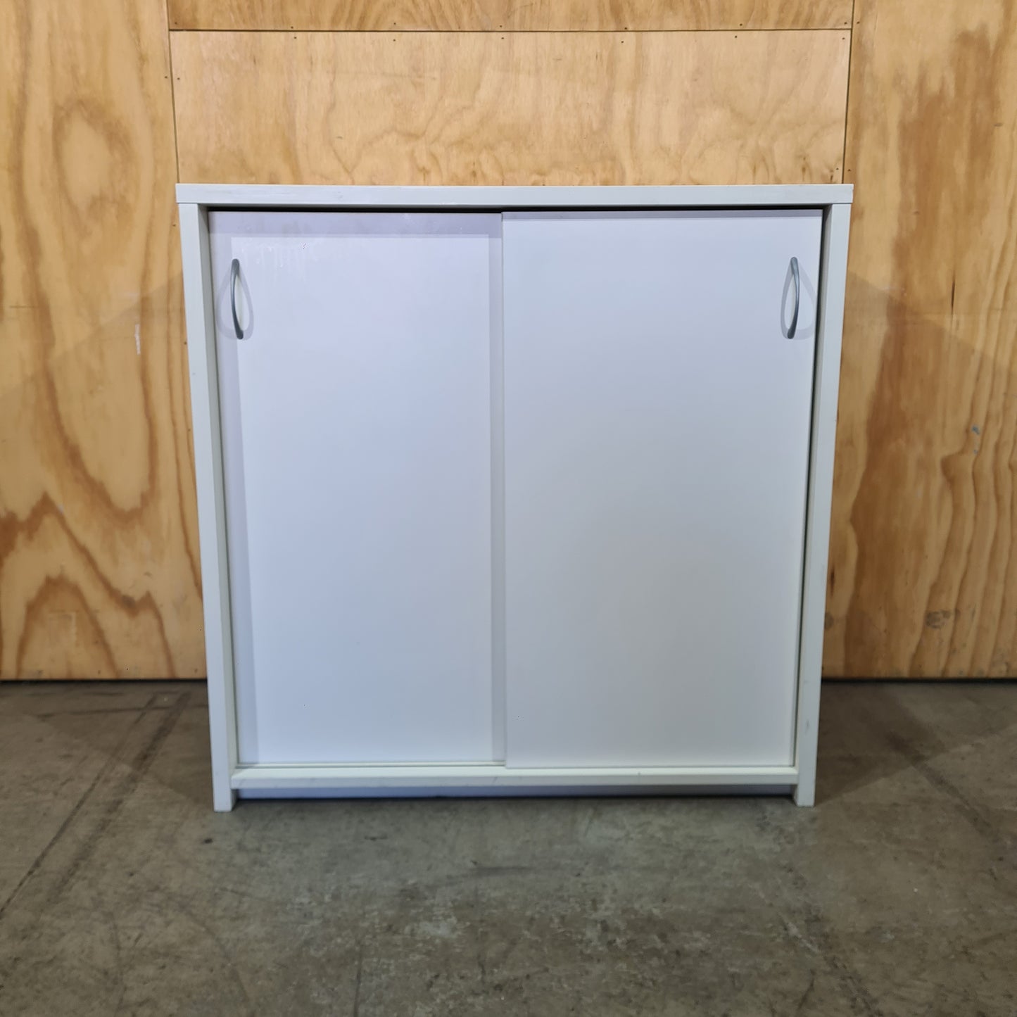 Medium White Credenza Cabinet