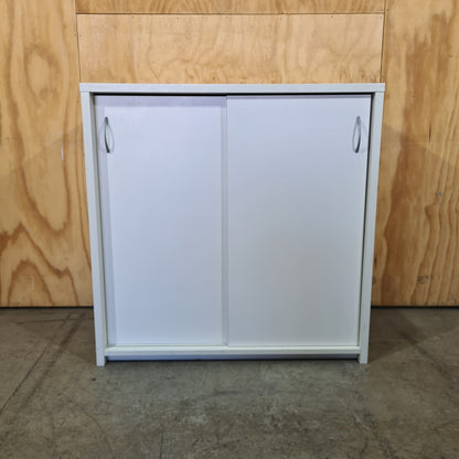 Medium White Credenza Cabinet