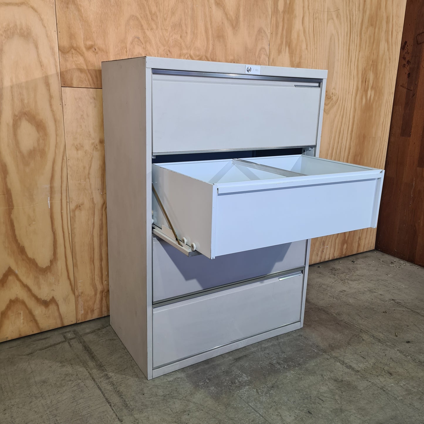 Lateral Storage Unit in Grey
