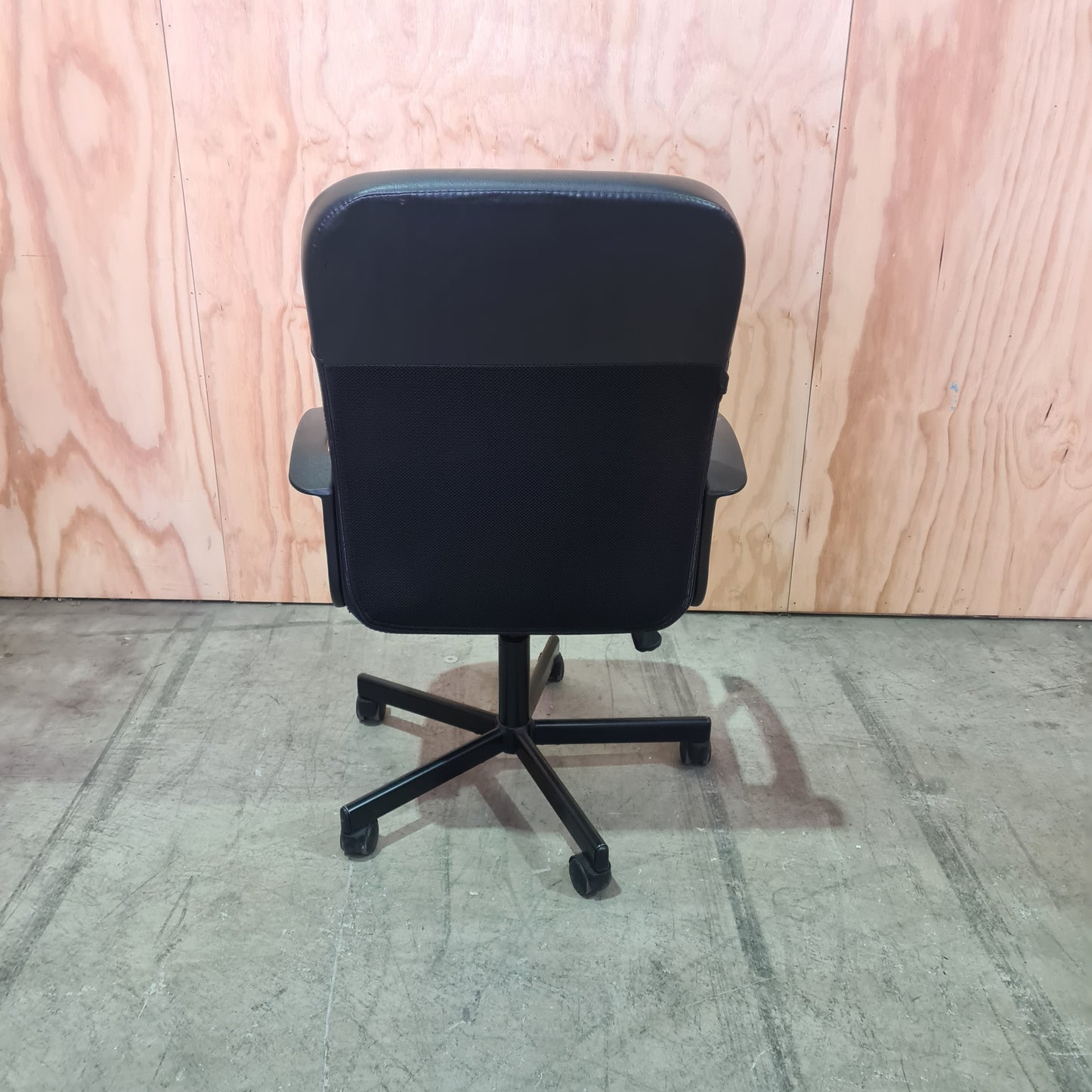 Office Chair High Back Fabric and Vinyl