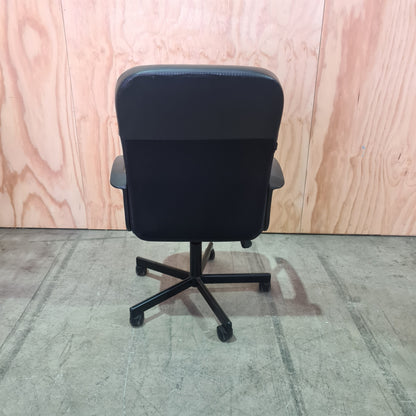 Office Chair High Back Fabric and Vinyl