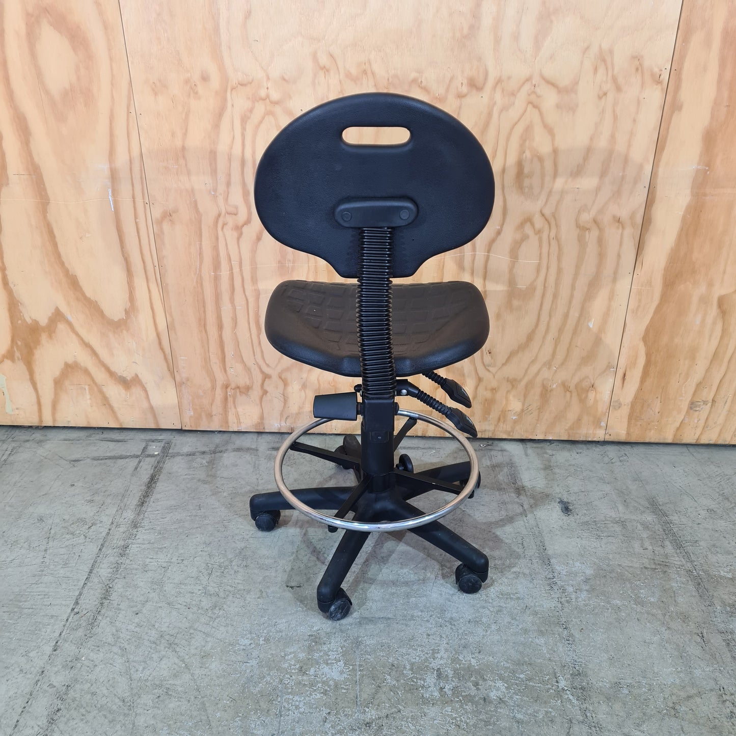 Industrial Polyurethane Drafting Stool