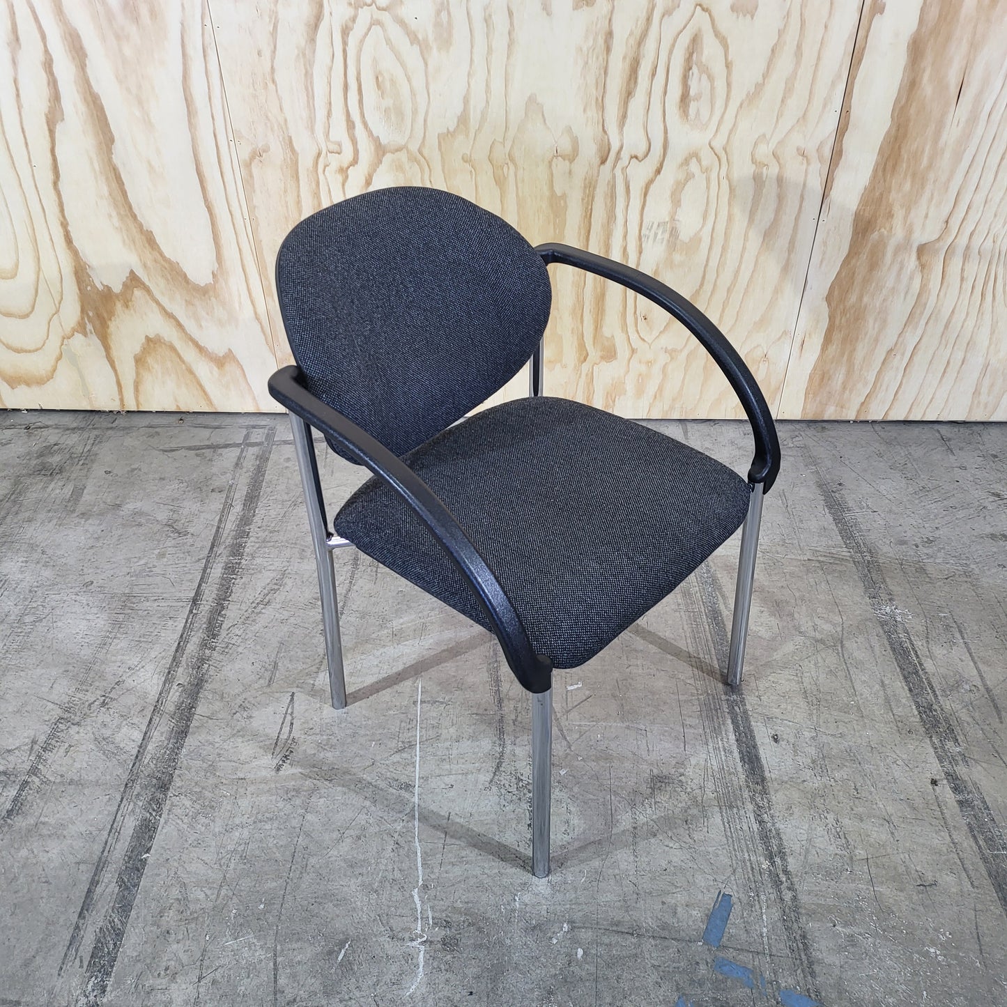 Visitor Chair With Silver Legs