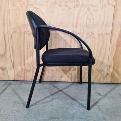 Black Stateline Visitor Chair