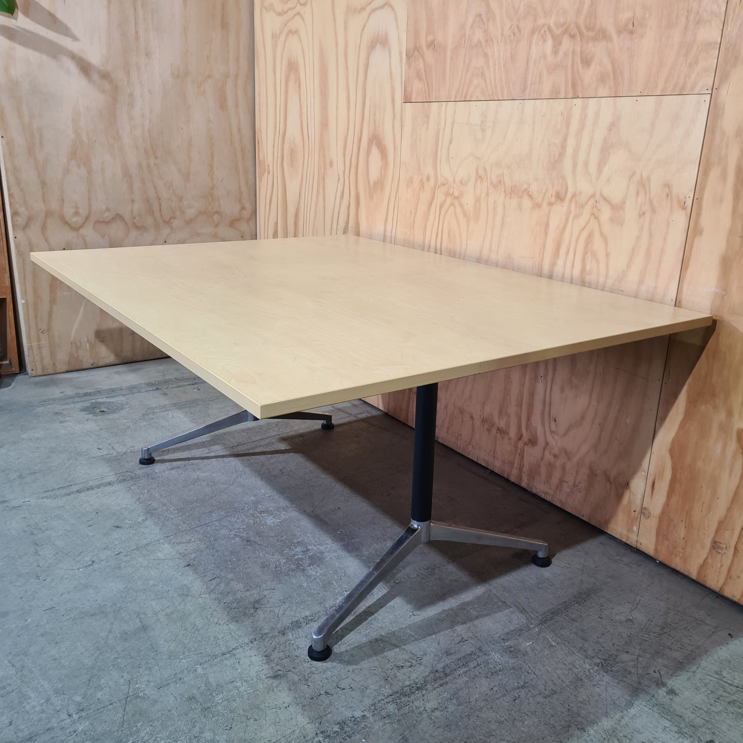 Timber Veneer Meeting Table by Thinking Works