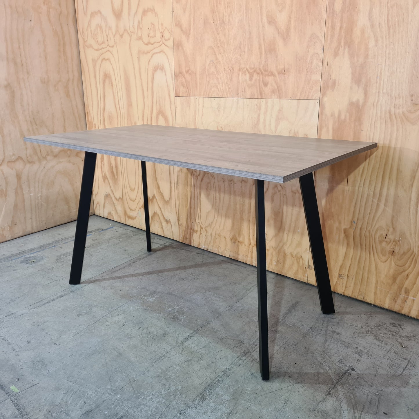 Timber Veneer High Table