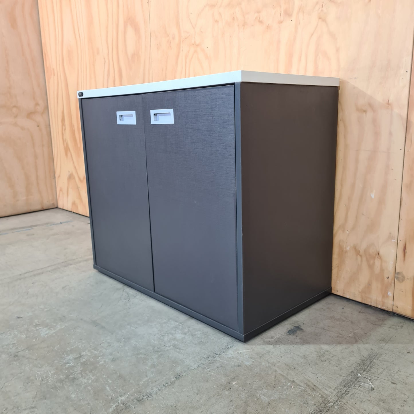 Malvern Willows Charcoal 2 Door Cabinet
