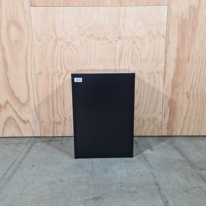 Black 2 Drawer Filing Cabinet