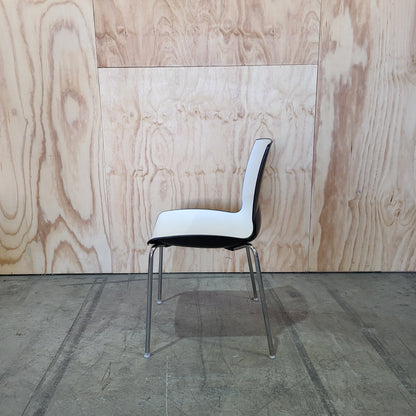 Schiavello Chair White/Black