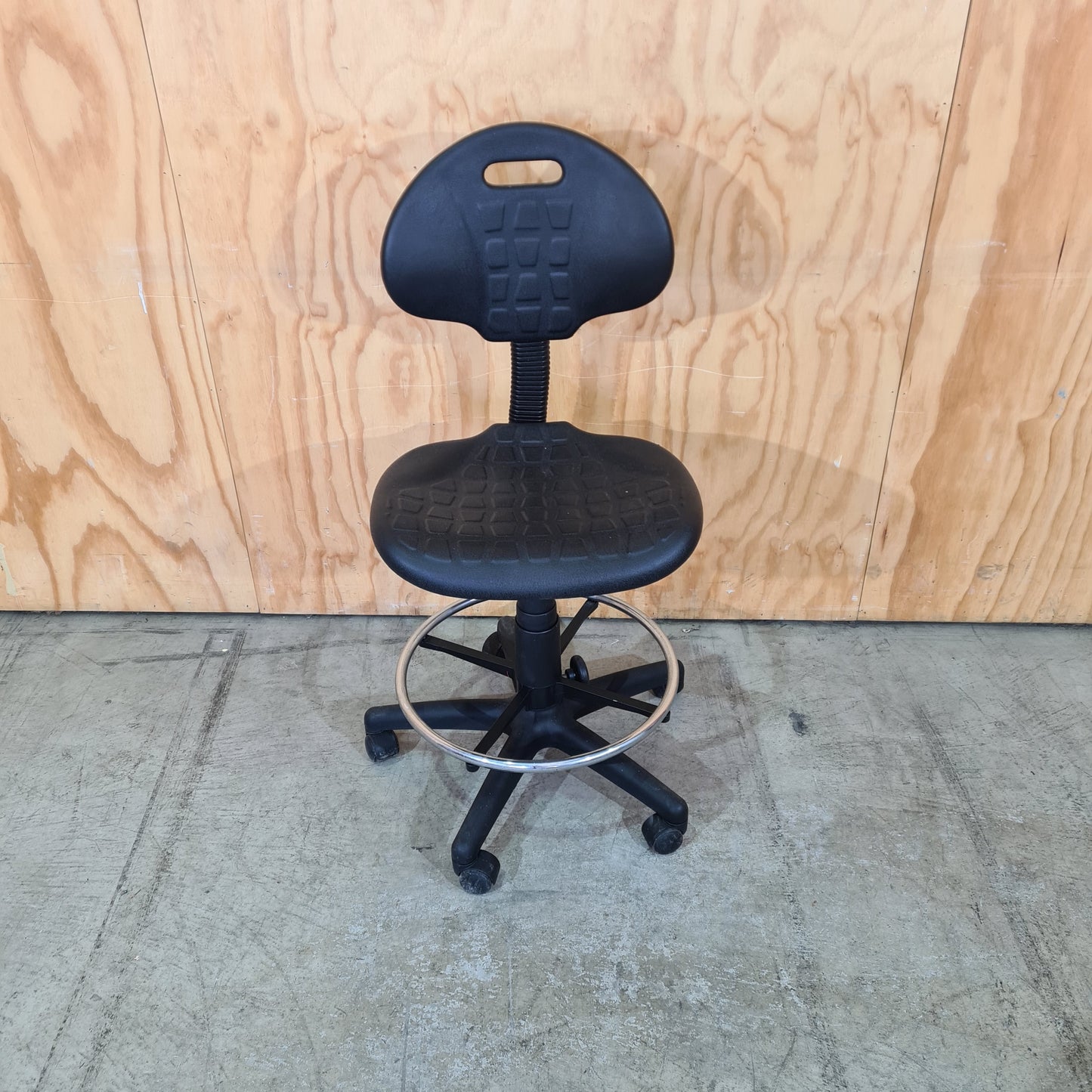 Industrial Polyurethane Drafting Stool