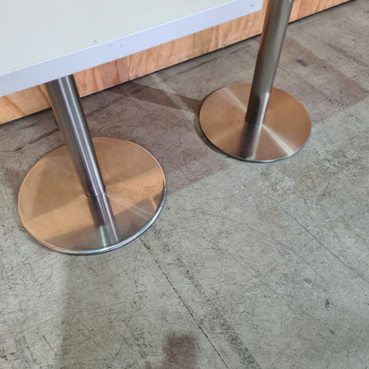 Cafe Table White Square