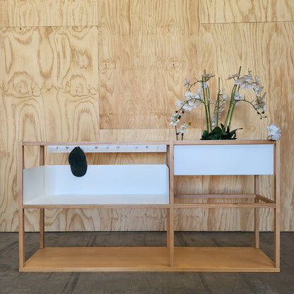 White Metal Shelf