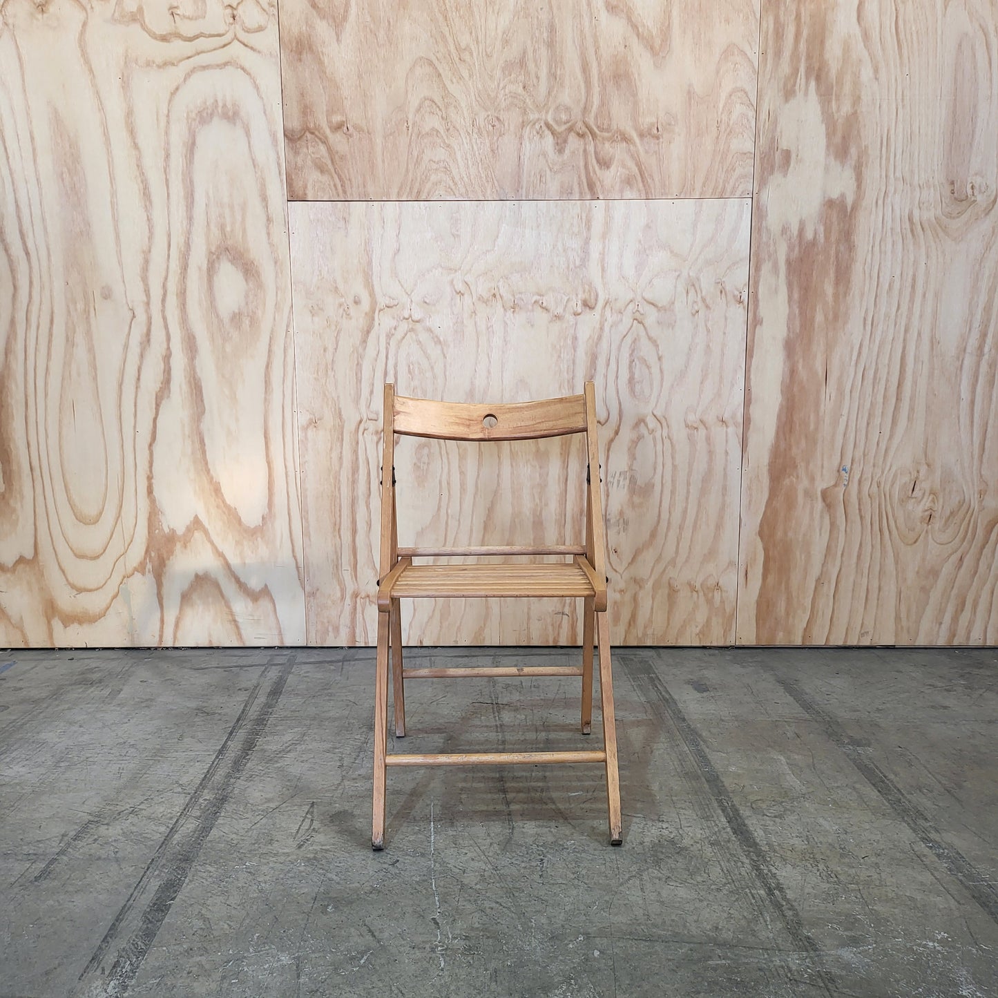 Ikea 'FRÖSVI' Folding Chair in Beech