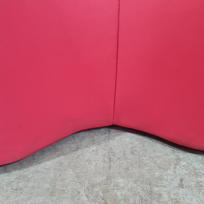 Red Figure 8 Ottoman