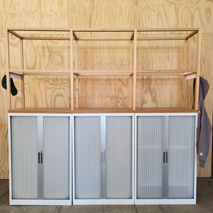 Timber Oak frame / shelving - large