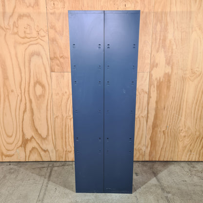 Statewide 8 door locker unit in navy