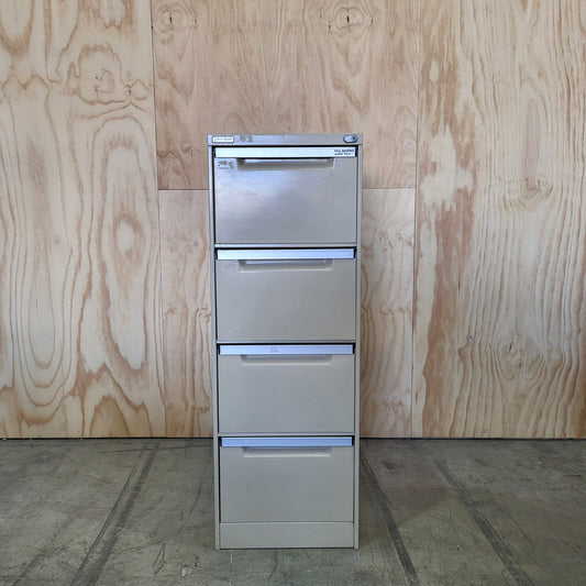 EliteBuilt Filing Cabinet 4 Drawer in Beige