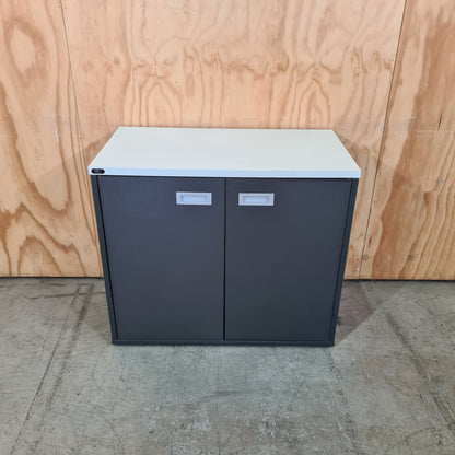 Malvern Willows Charcoal 2 Door Cabinet