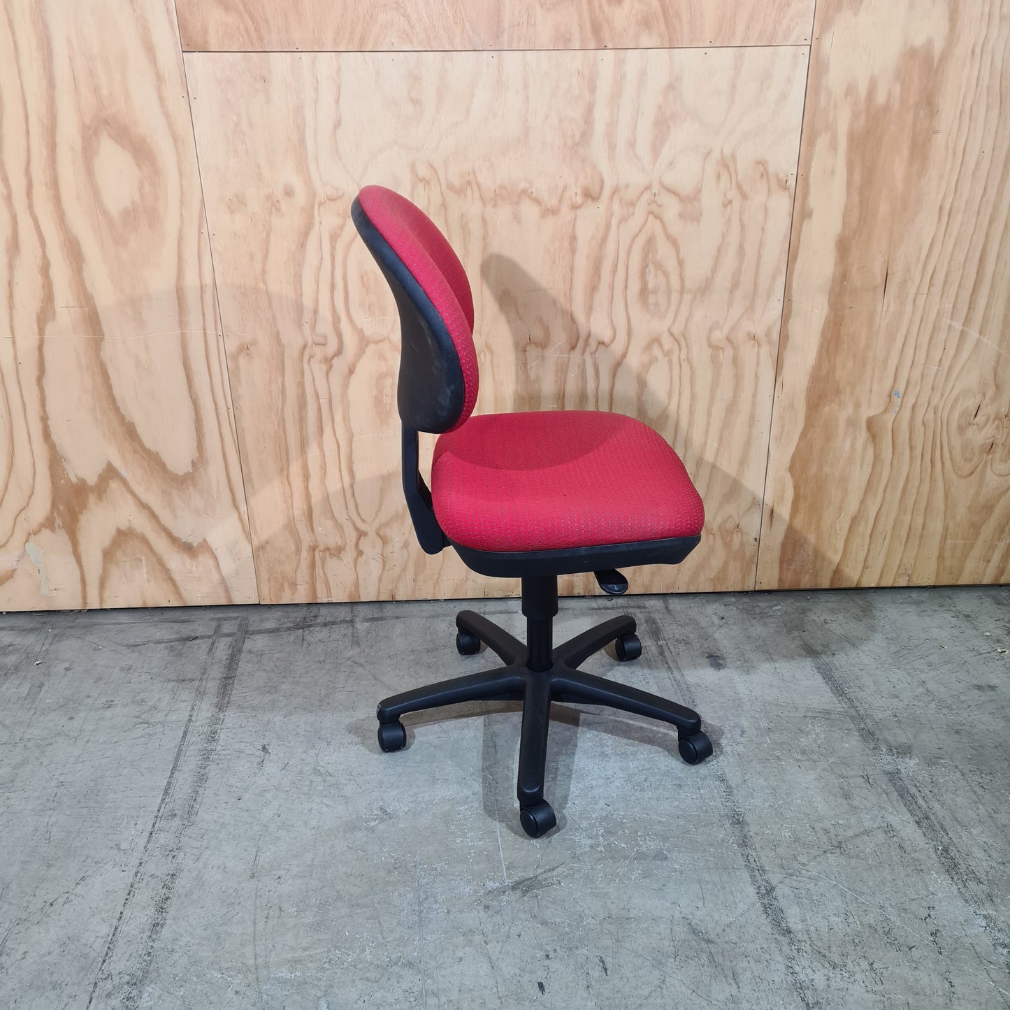 Red office chair