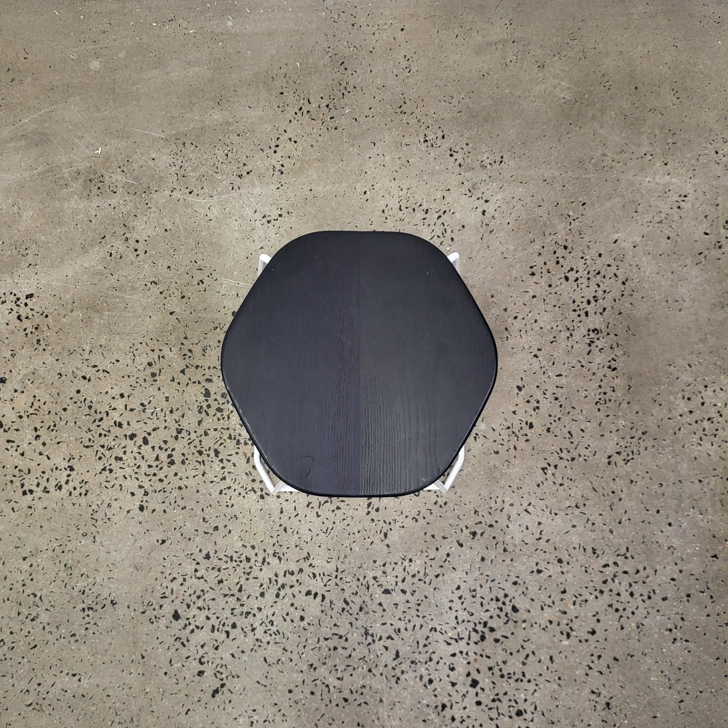 Ross Gardam Duet Stool in Black and White