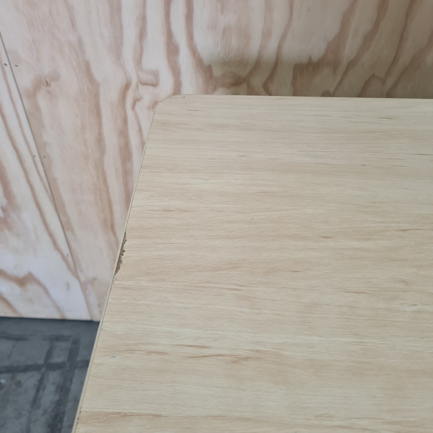Small Desk with timber veneer