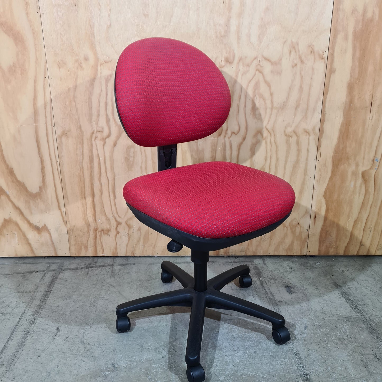 Red office chair