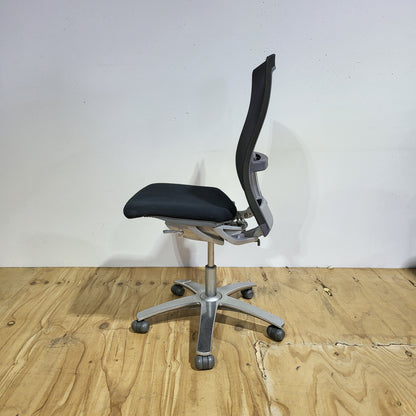 Life Chair by Formway Light Green/Black Mesh Office Chair