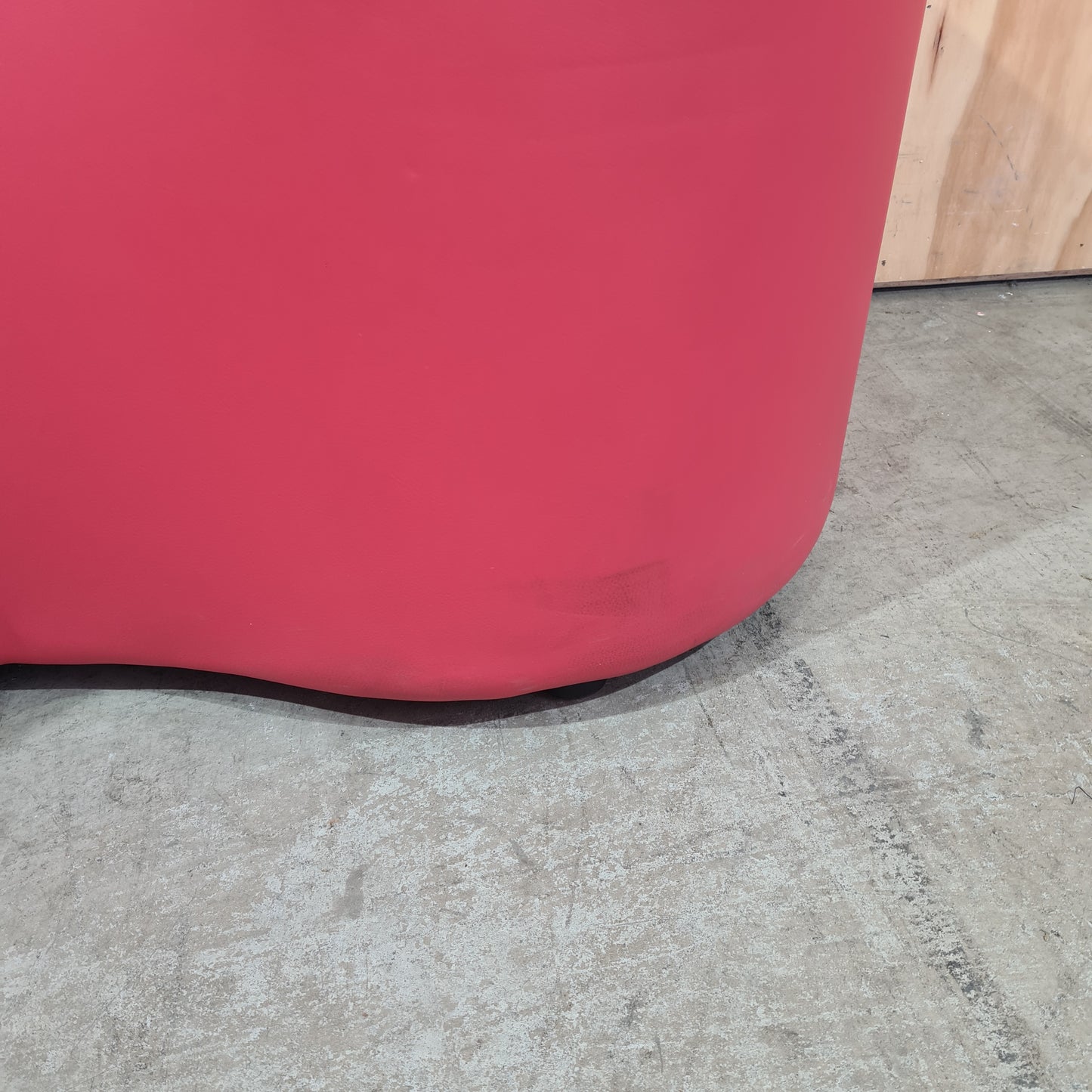 Red Figure 8 Ottoman