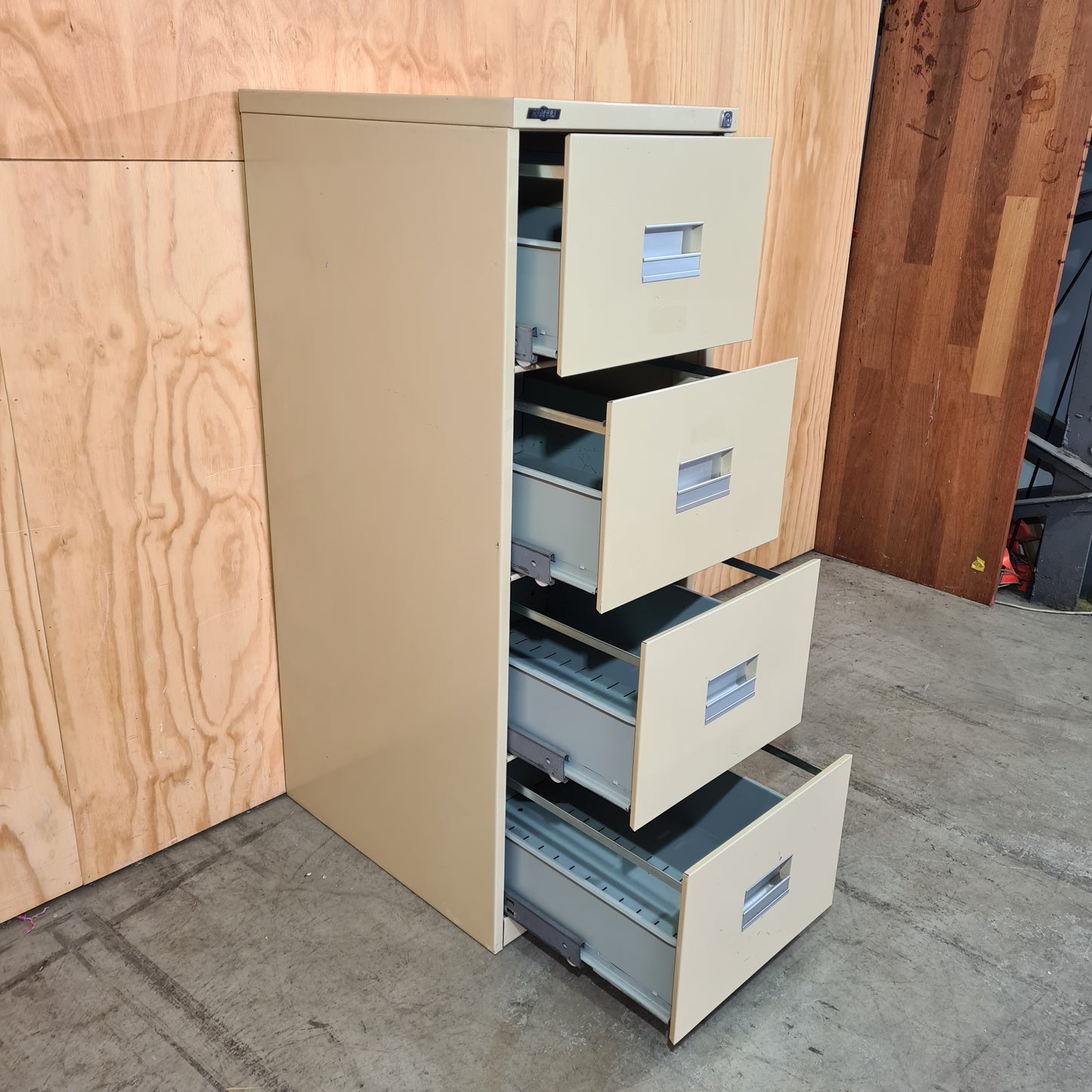 Beige Godfrey Filing Cabinet