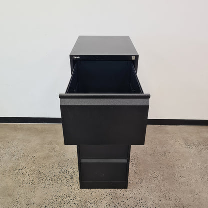 Go Filing Cabinet Black 4 Drawer