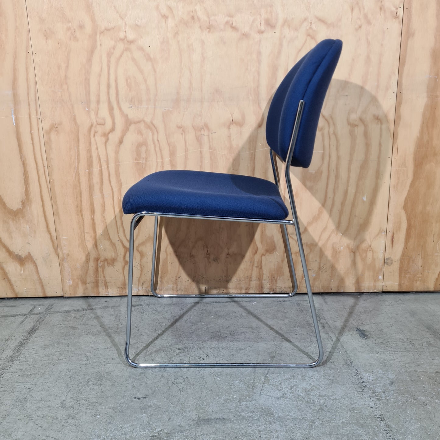 Mid-Century Inspired Commercial Sled Base Chair