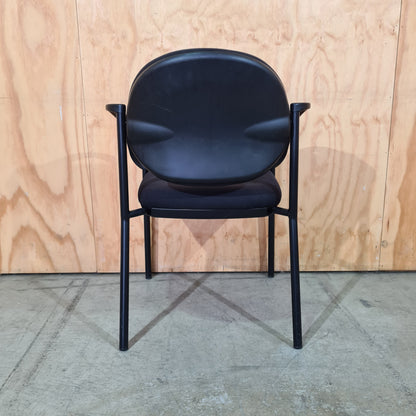 Black Stateline Visitor Chair