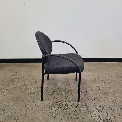 Visitor Chair with Fixed Backrest