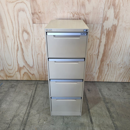 EliteBuilt Filing Cabinet 4 Drawer in Beige