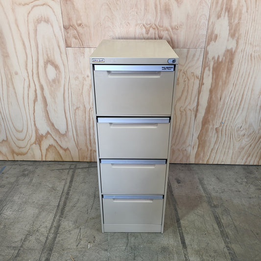 EliteBuilt Filing Cabinet 4 Drawer in Beige